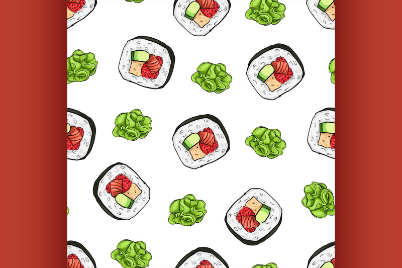 sushi-seamless-pattern