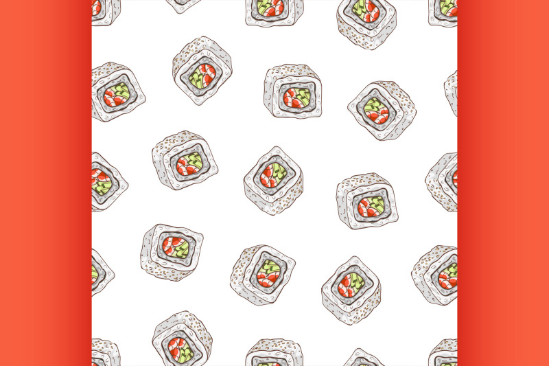 sushi-seamless-pattern