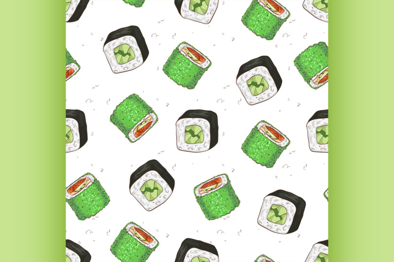 sushi-seamless-pattern