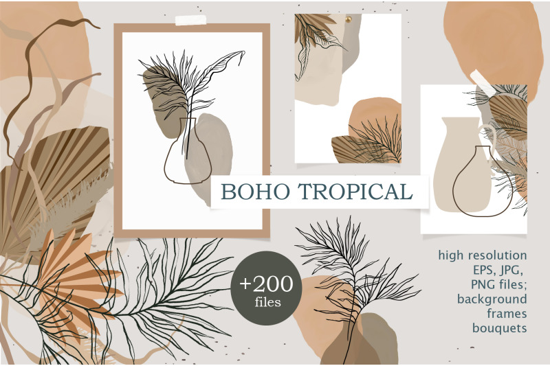 boho-tropical