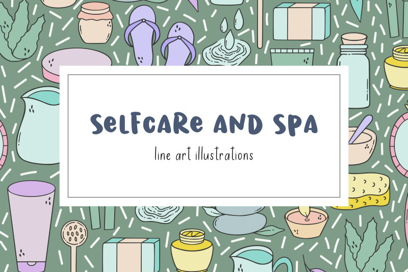 selfcare-and-spa-illustration-pack