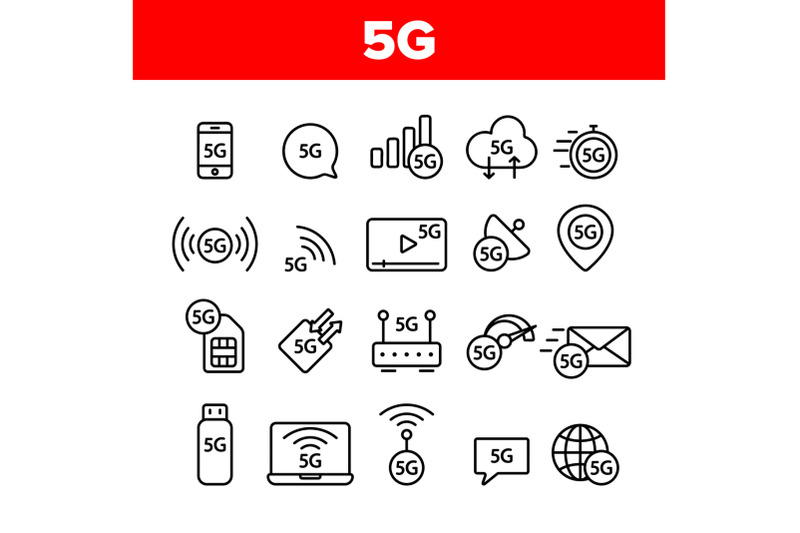 5g-fast-network-connection-to-website-vector-icons-set