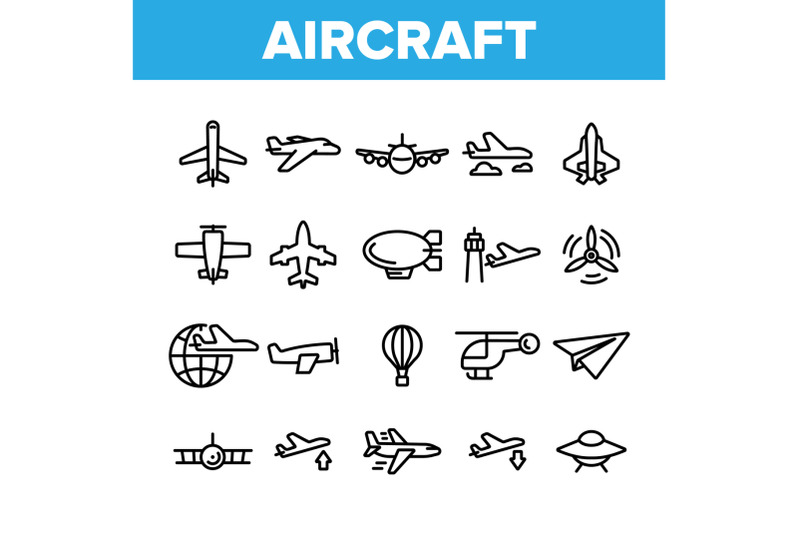 collection-aircraft-elements-vector-icons-set