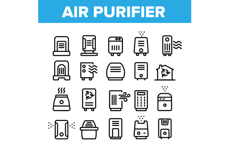 air-purifier-devices-collection-icons-set-vector