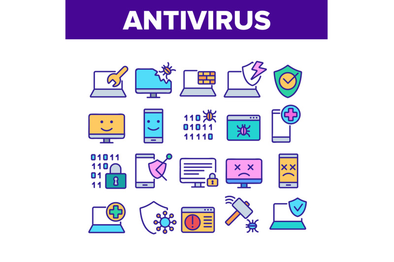 antivirus-program-collection-icons-set-vector