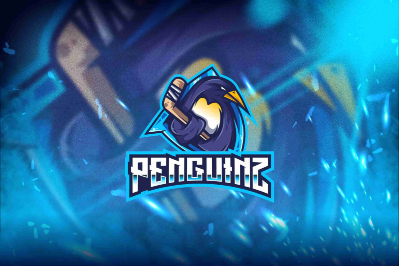 penguinz-esport-logo-template