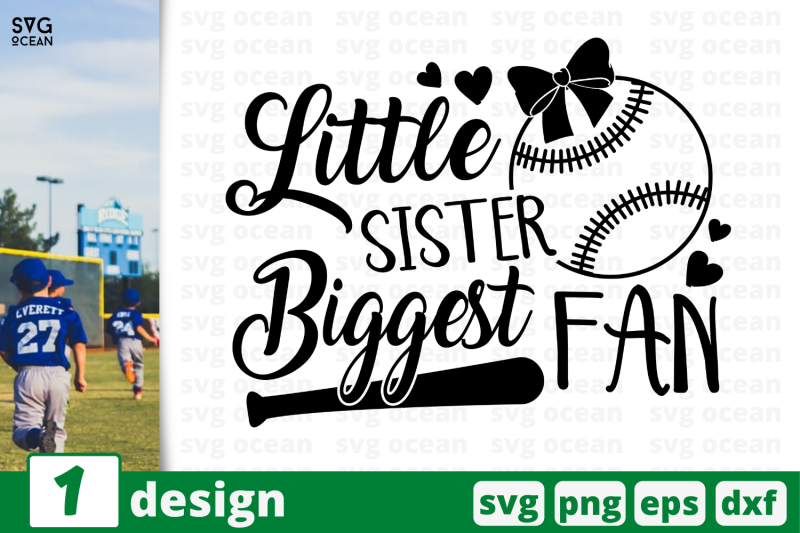 Download 1 LITTLE SISTER BIGGEST FAN svg bundle, quotes cricut svg ...