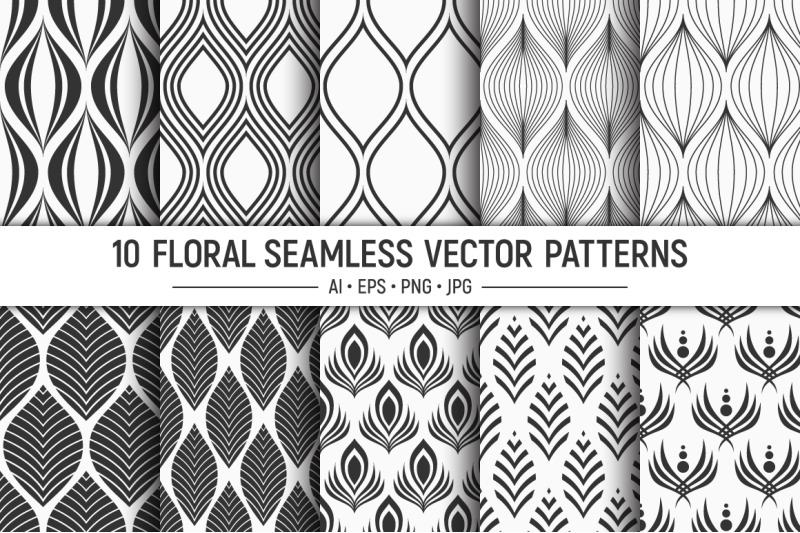 10-seamless-floral-vector-patterns
