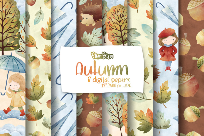 autumn-digital-papers