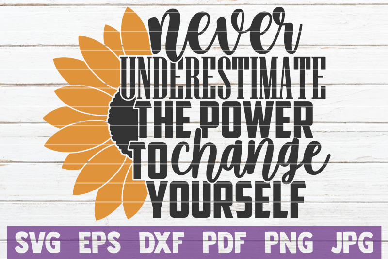 never-underestimate-the-power-to-change-yourself-svg-cut-file