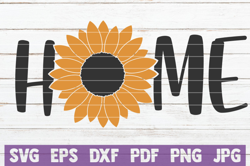 sunflower-home-svg-cut-file