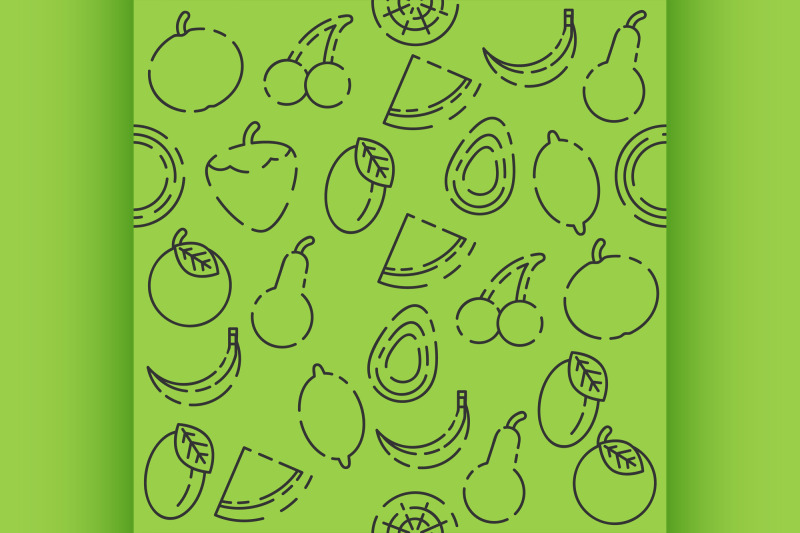 fruits-set-pattern