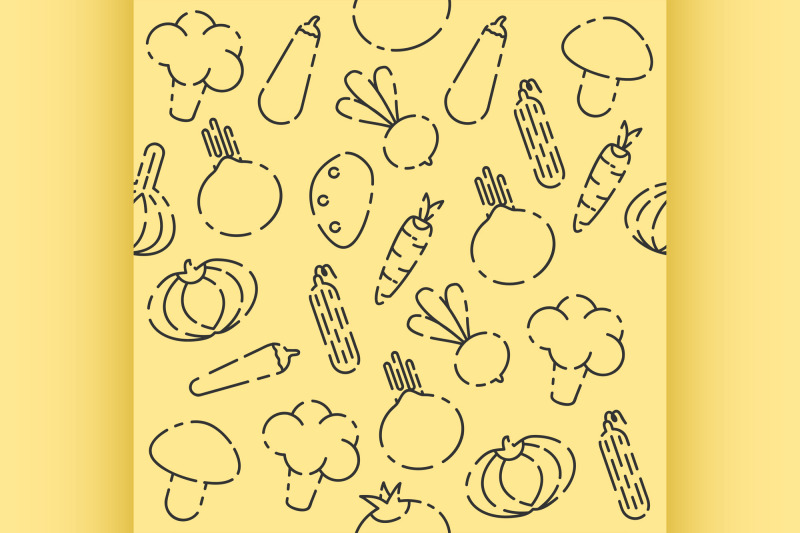 vegetables-set-pattern