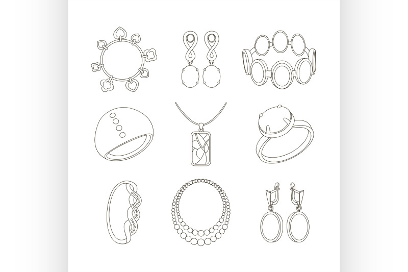 jewelry-icon-set