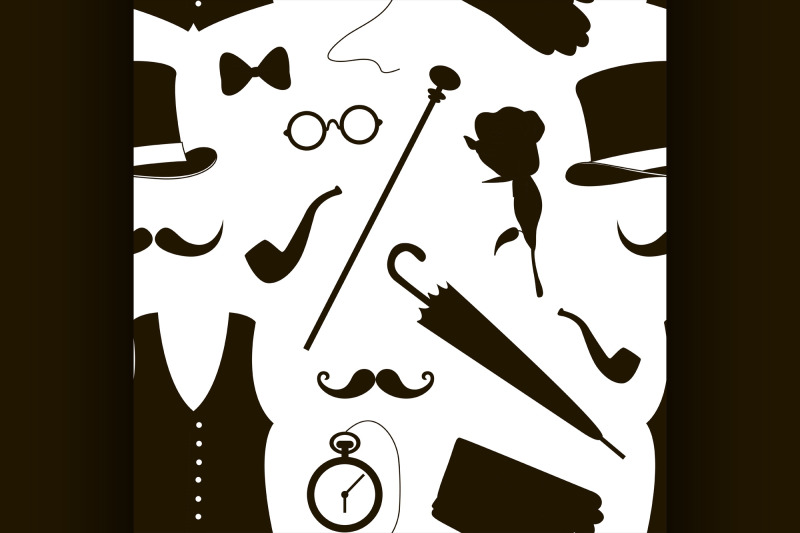 pattern-of-vector-elements-for-gentlemen