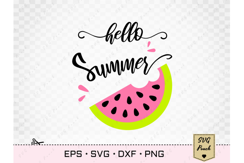 hello-summer-watermelon-svg
