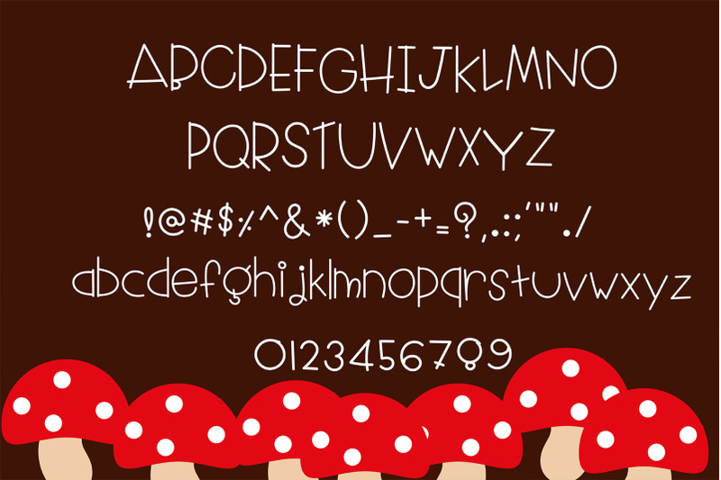 little-red-riding-hood-handwritten-font-kawaii-style
