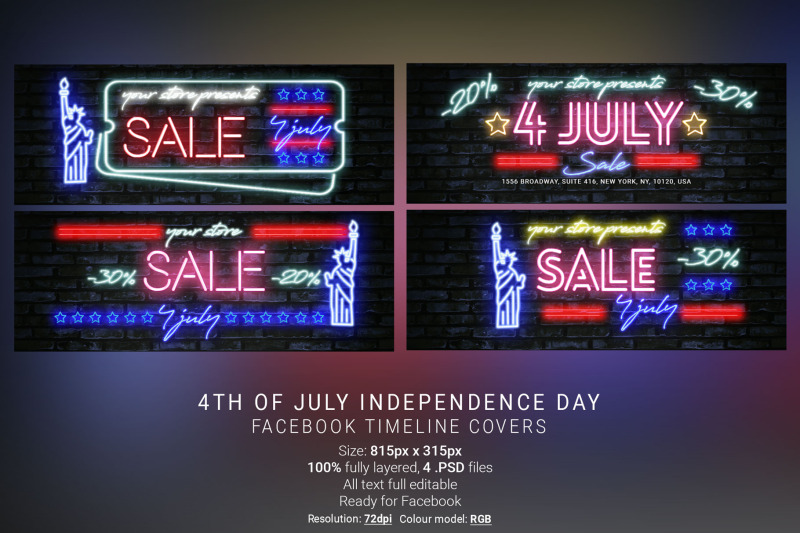 4th-of-july-neon-facebook-cover