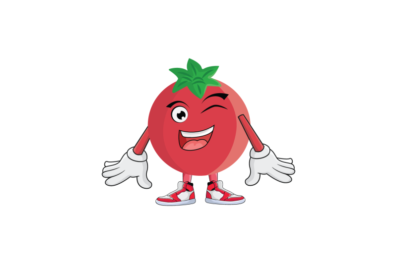 pomegranate-wink-fruit-cartoon-character-design