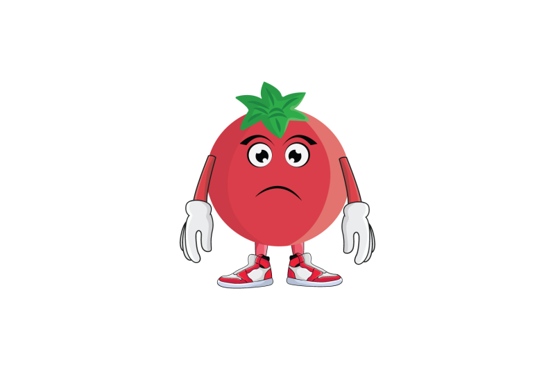 pomegranate-sad-frown-fruit-cartoon-character-design