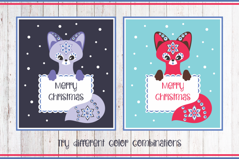 3d-layered-christmas-greeting-card-with-fox