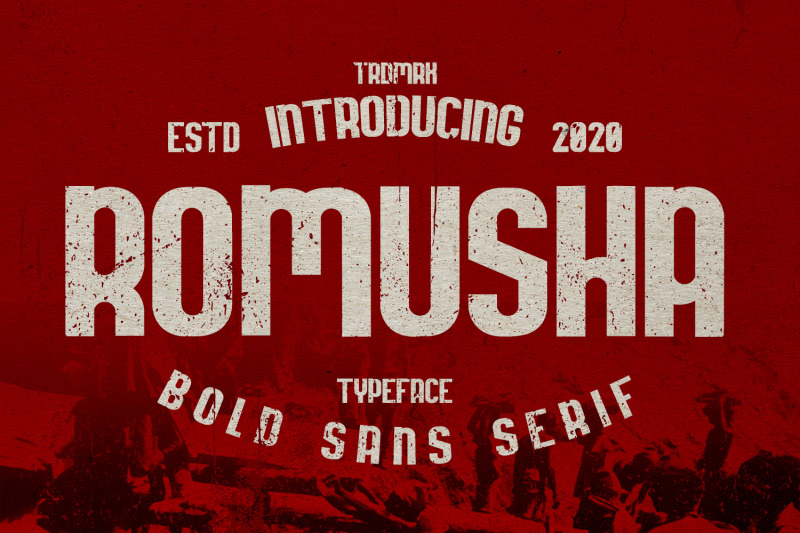 romusha-bold-sans-serif