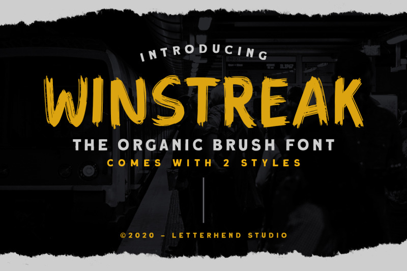 winstreak-brush-font