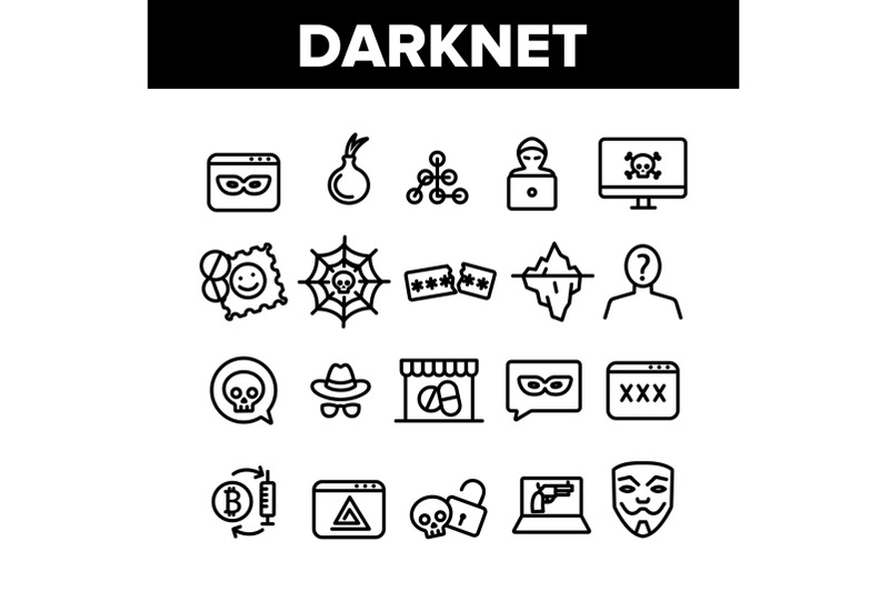 darknet-collection-web-elements-icons-set-vector
