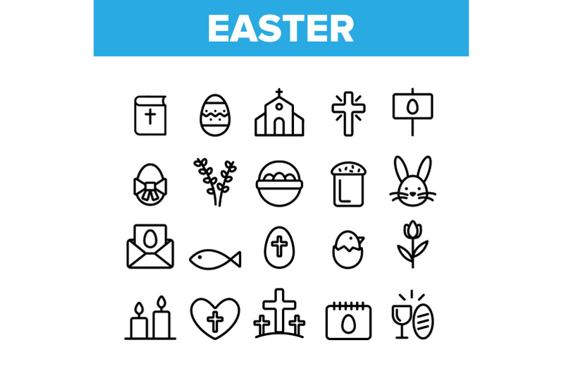 collection-happy-easter-elements-vector-icons-set