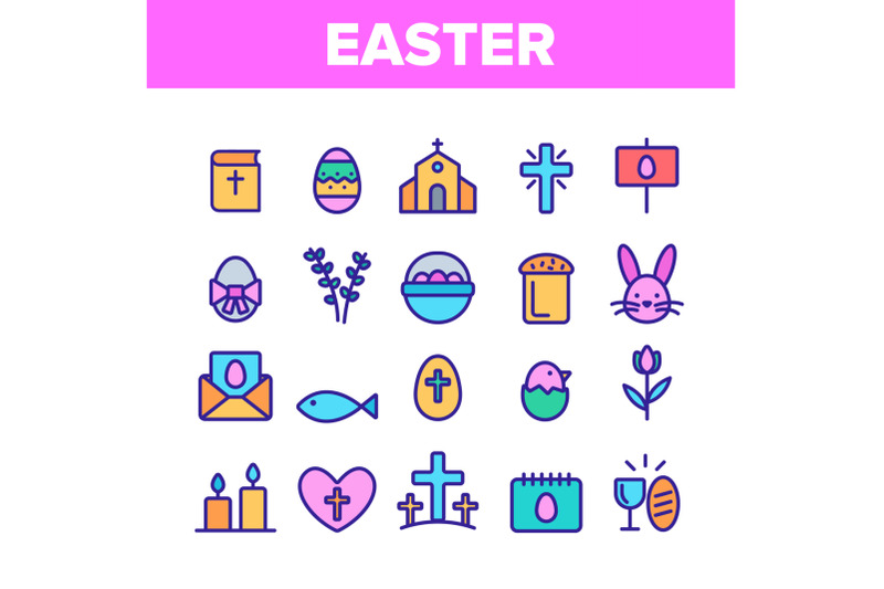 collection-happy-easter-elements-vector-icons-set