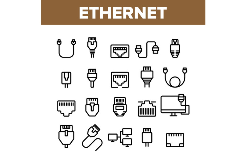 ethernet-collection-elements-icons-set-vector