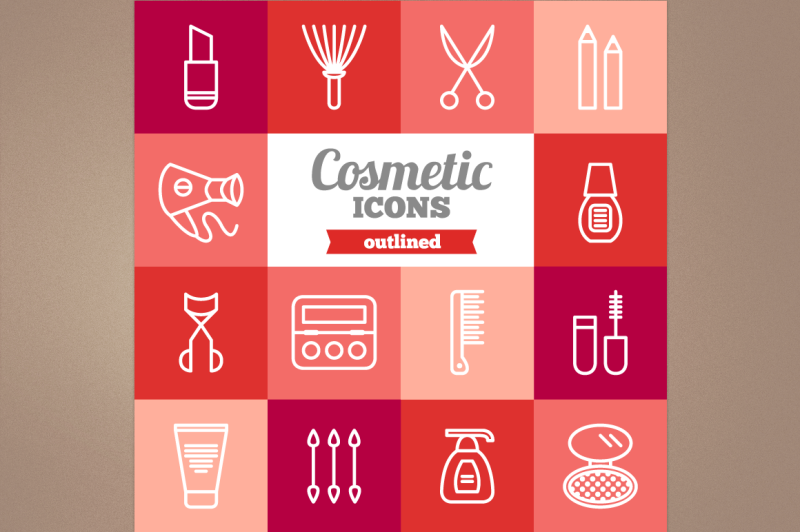 outlined-cosmetic-icons