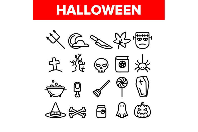 collection-different-halloween-icons-set-vector