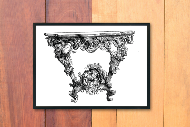 table-boudoir-antique-book-deco-french-country-print