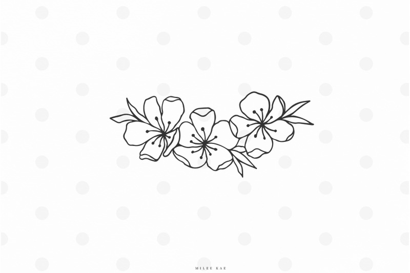 wildflower-border-svg-cut-file