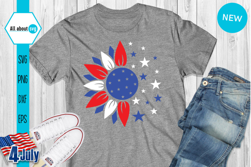 patriotic-sunflower-svg-sunflower-svg