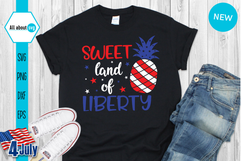 sweet-land-of-libery-svg-4th-of-july-svg-pineapple-svg