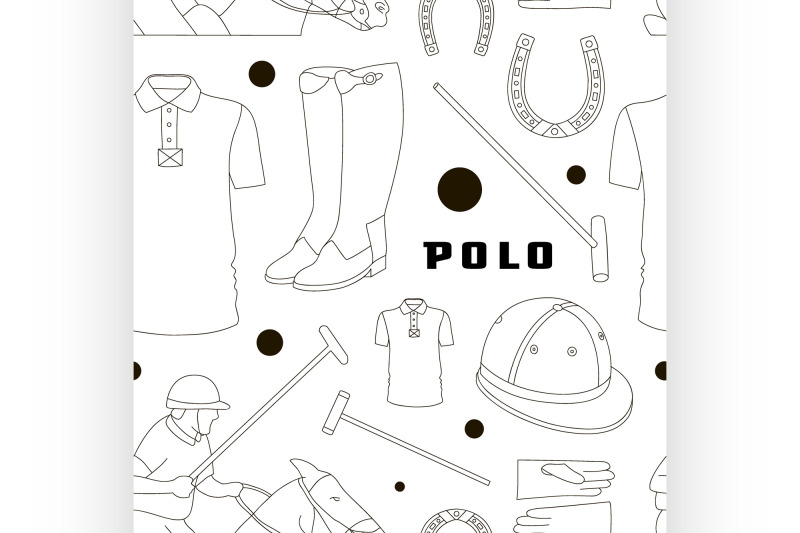 polo-objects-sport-uniform-pattern