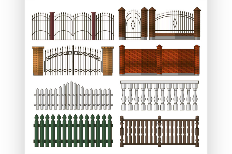 set-of-gates-and-fences