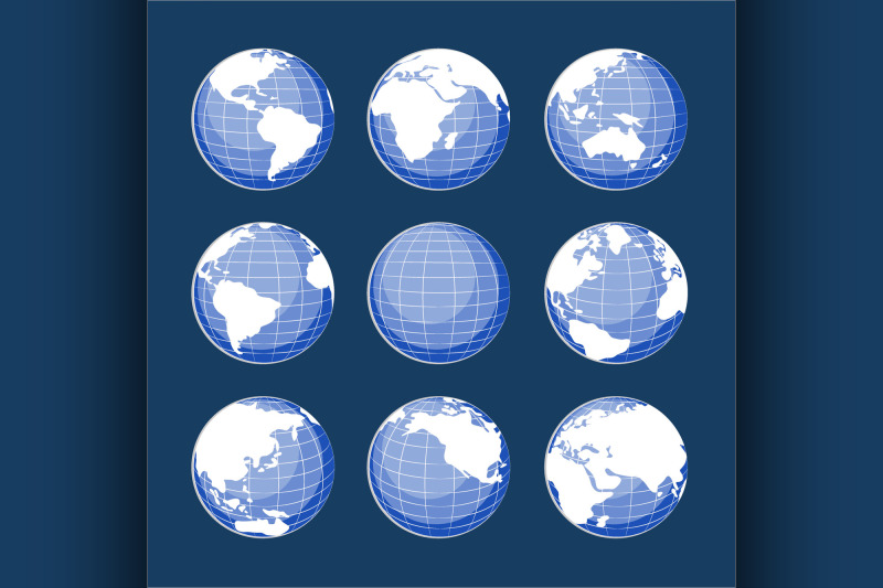 set-of-nine-globes