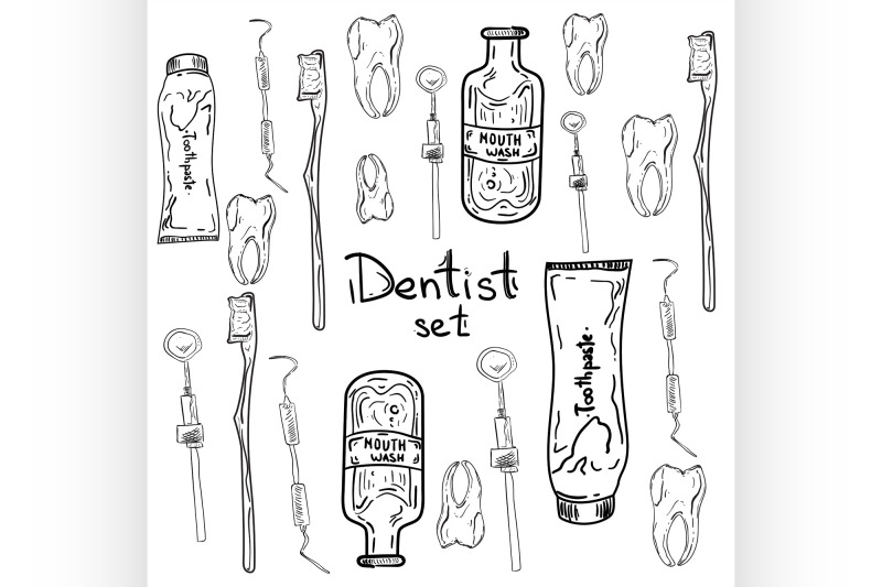 set-of-dentist-with-different-dental-equipment