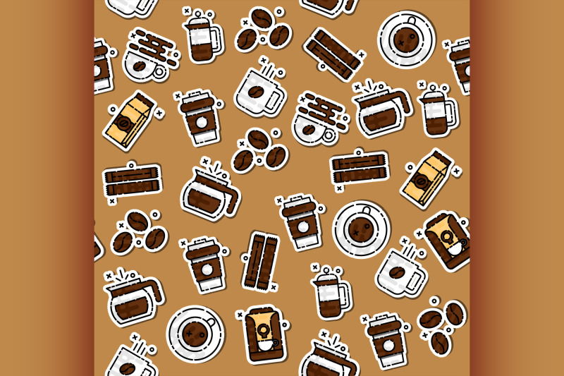 coffee-icons-pattern