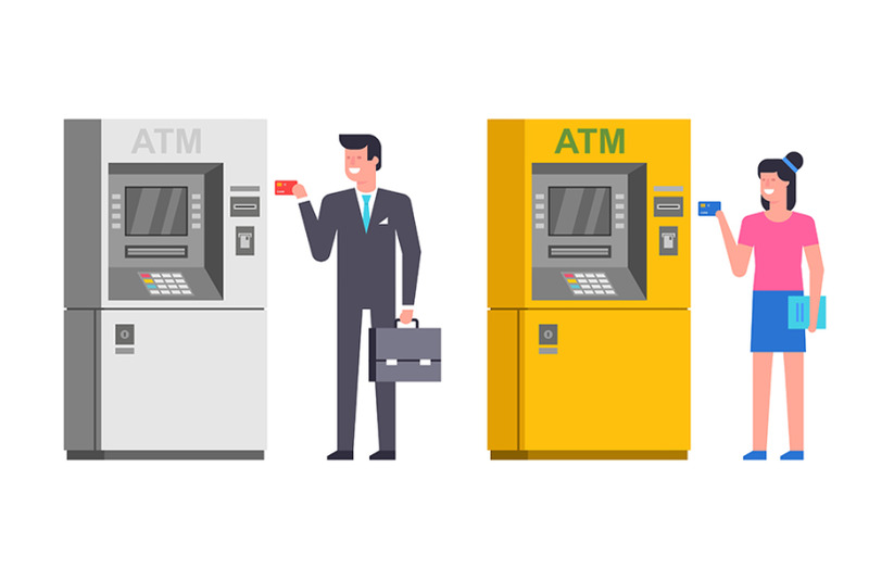 people-using-atm