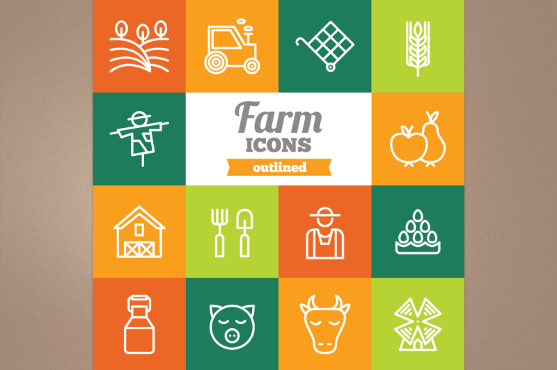 outlined-farm-icons