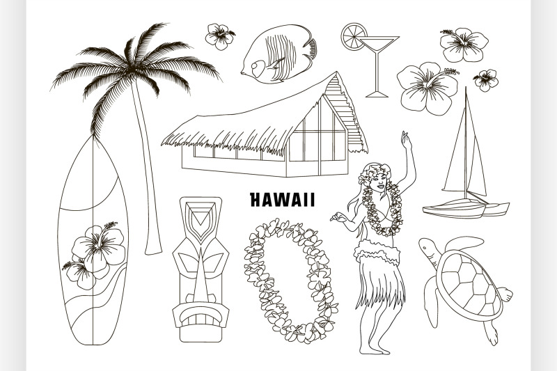 hawaiian-hawaii-set