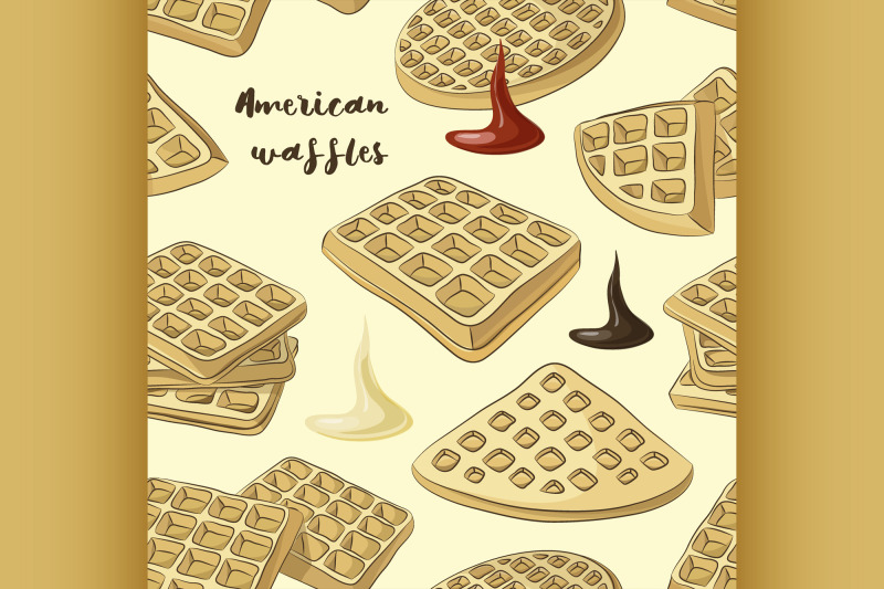 various-american-waffles-pattern