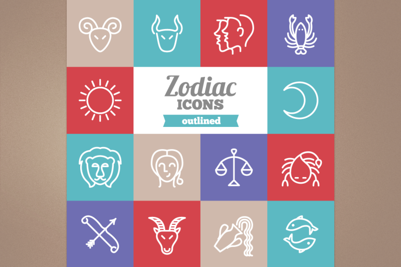 outlined-zodiac-icons