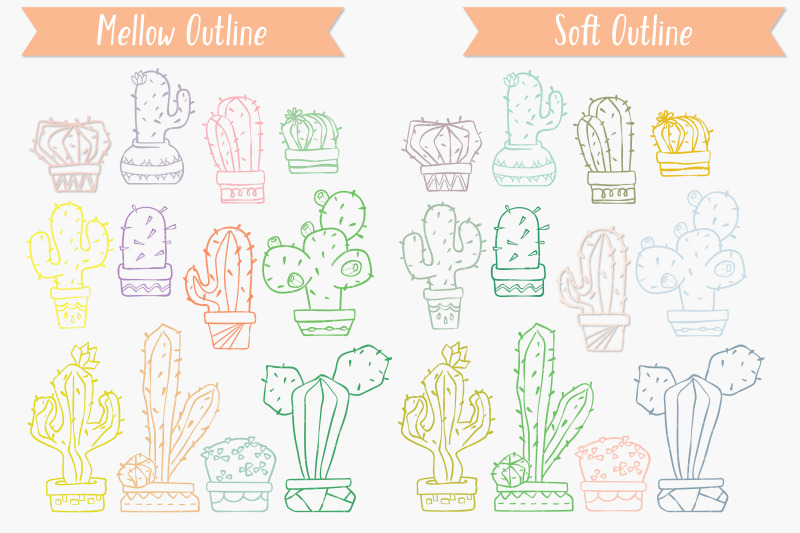 colored-cactus-in-flower-pots-succulent-tropical-house-plants