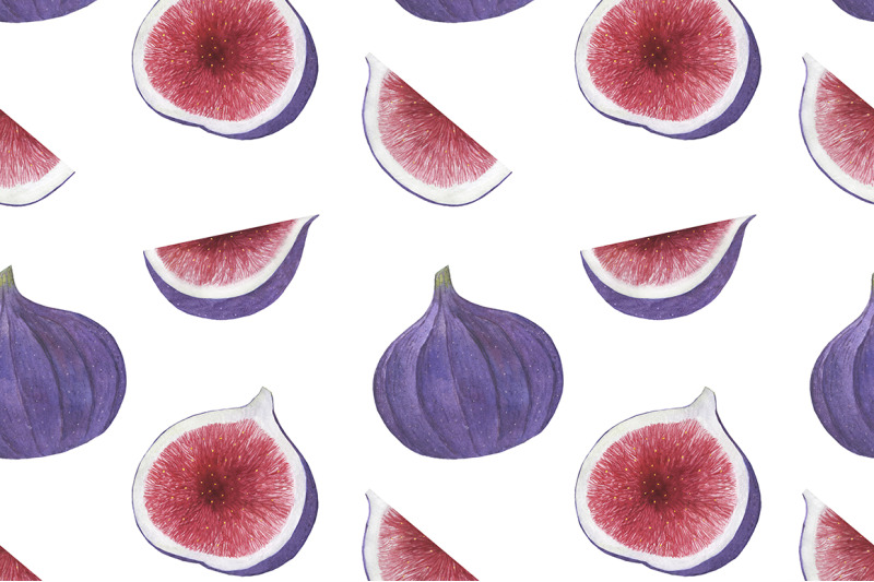 collection-of-fig-fruits-watercolor-illustration