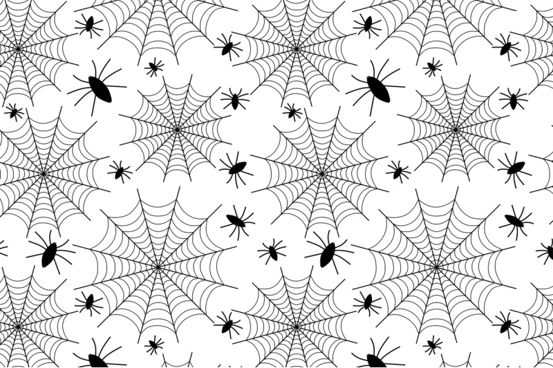 set-seamless-pattern-halloween-vector-illustration